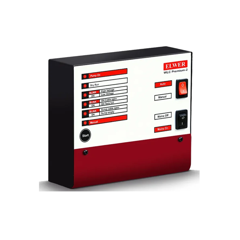 ELWER WLC PREMIUM CS2 - AUTOMATIC WATER LEVEL CONTROLLER - FOR OPENWELL MOTORS