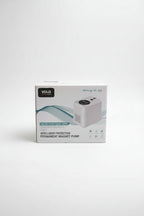 VOLO white smart water pump with black top panel and coiled power cable, isolated on a clean light gray background for pump-shop-ak-brothers.