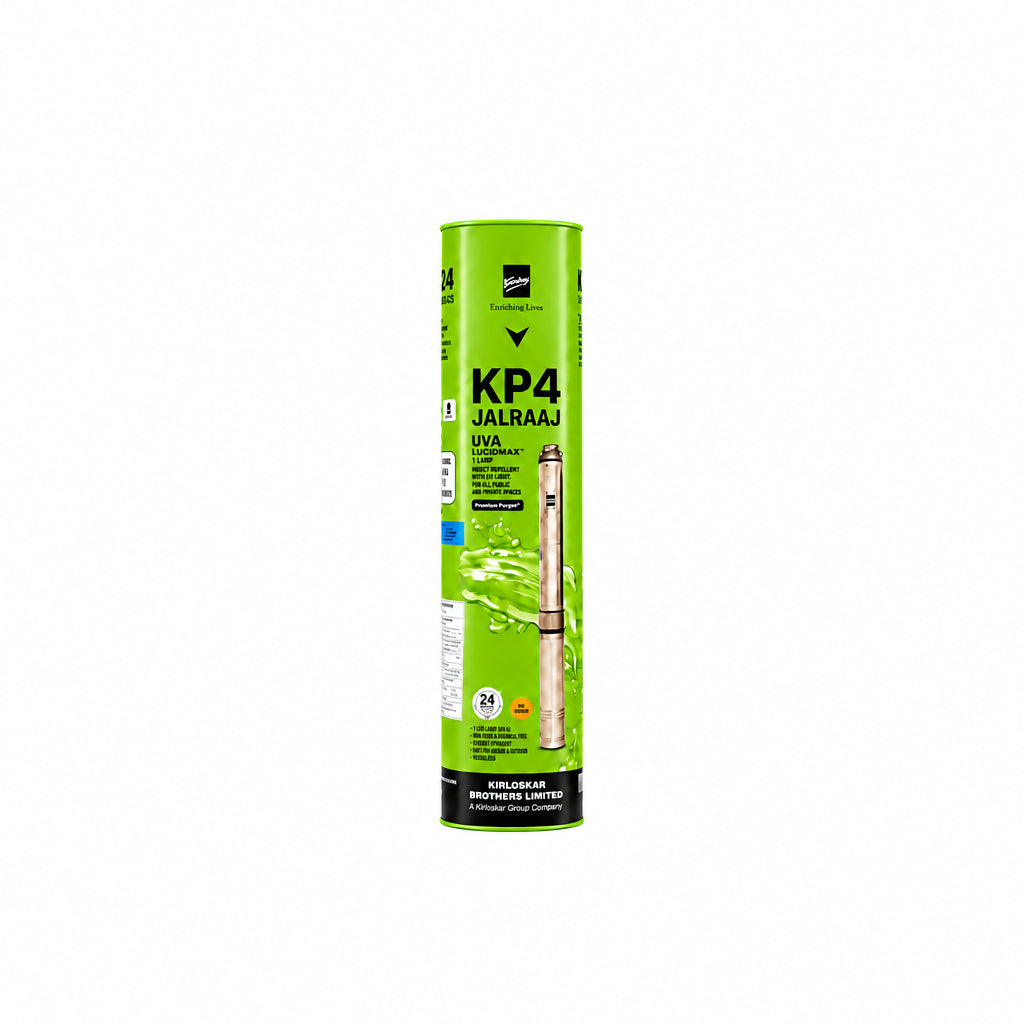 Kirloskar KP4 JALRAAJ UVA 30-1520 1.5HP borewell submersible water pump details