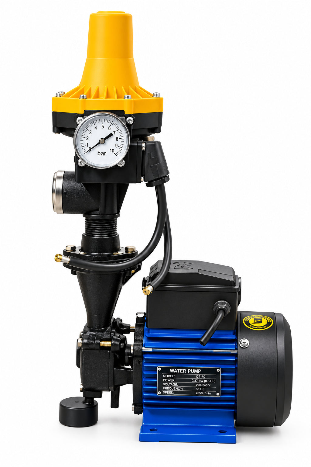 KIRLOSKAR ANNIKA II 0.5 HP SELF-PRIMING WATER PUMP WITH AUTOMATIC PRESSURE CONTROLLER KIT