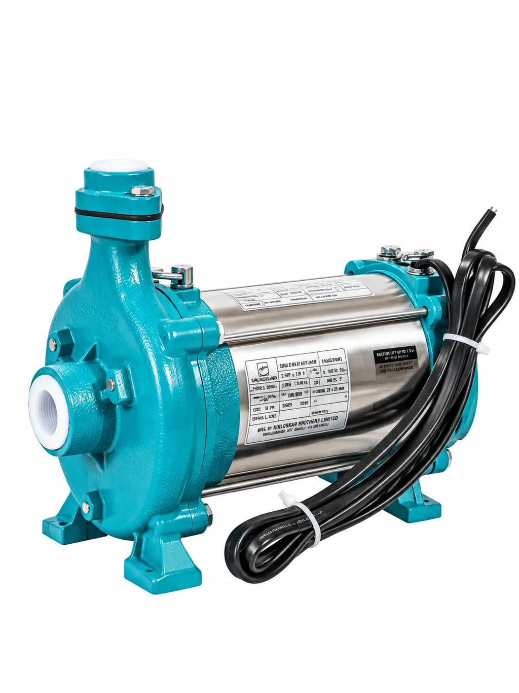 TORMAC TOH-13-10S Stainless Steel 1 HP Single Phase 28M Head Open Well Submersible Pump - pump-shop-ak-brothers