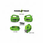 POWER STREAM TX4 1900W 150 BAR PRESSURE WASHER FOR CAR CLEANING