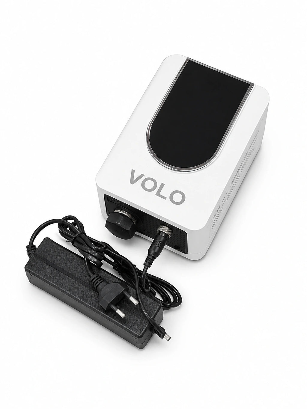 VOLO commercial water pump electronic device with black top panel, power adapter, and cable, available at the pump-shop-ak-brothers Shopify store.