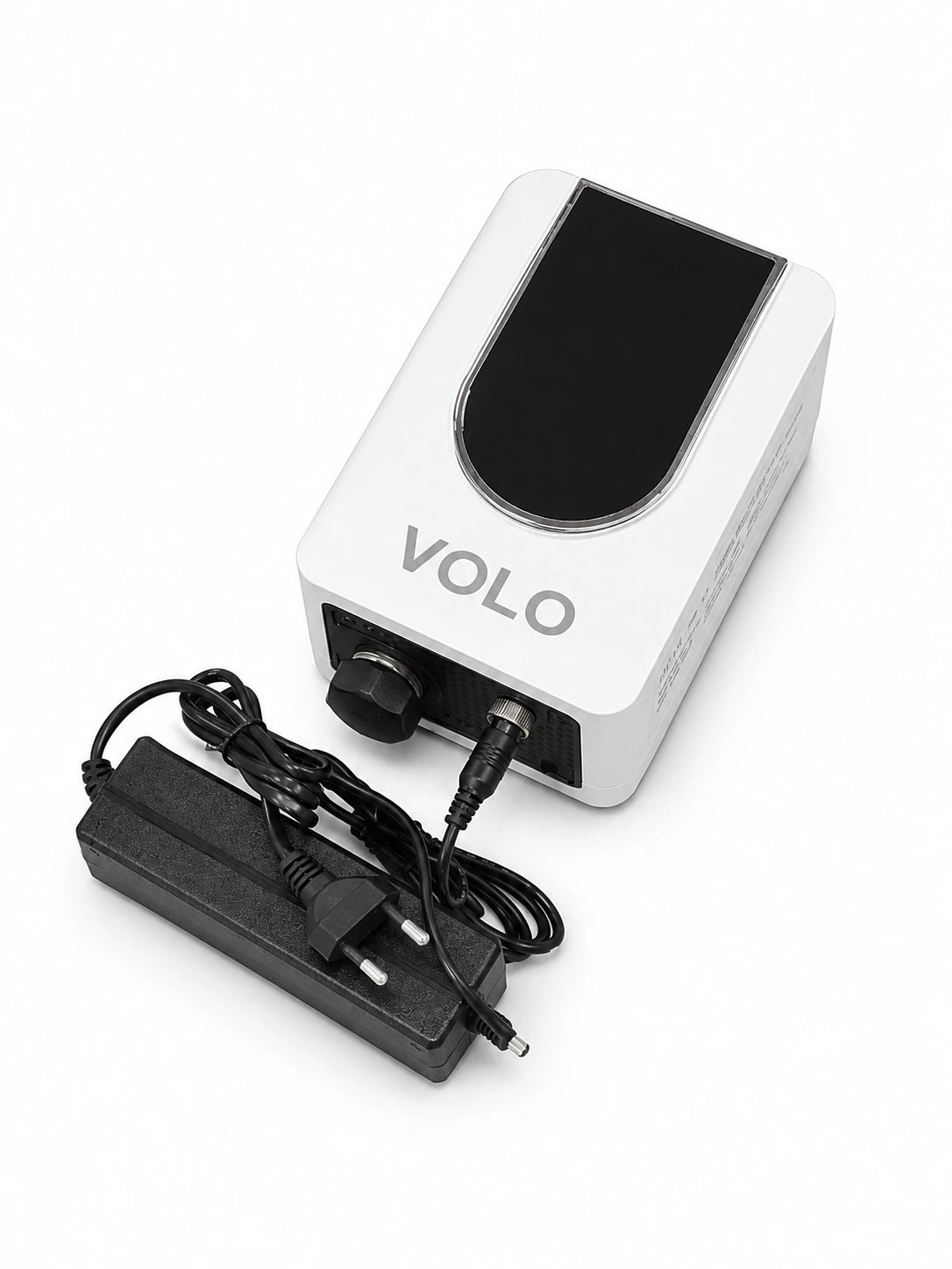 VOLO commercial water pump electronic device with black top panel, power adapter, and cable, available at the pump-shop-ak-brothers Shopify store.