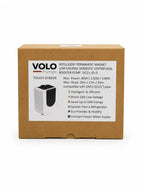Volo Pumps touch screen centrifugal booster pump brown cardboard product box packaging, available at the pump-shop-ak-brothers Shopify store.